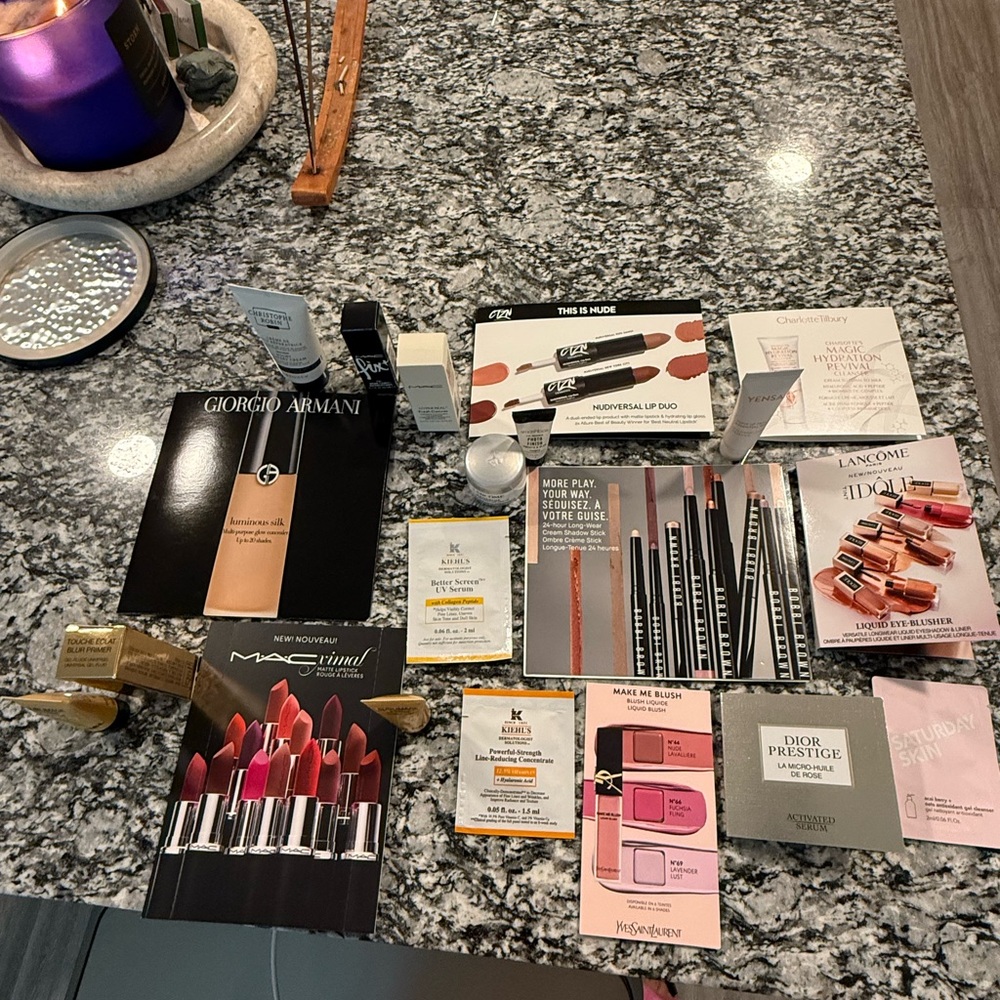 SOLD Giorgio Armani Beauty Collection with Lipsticks and Skincare